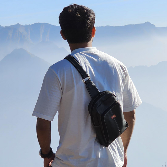 Levivre - Brown Cross Bag | Fanny Pack Travellers Favourite